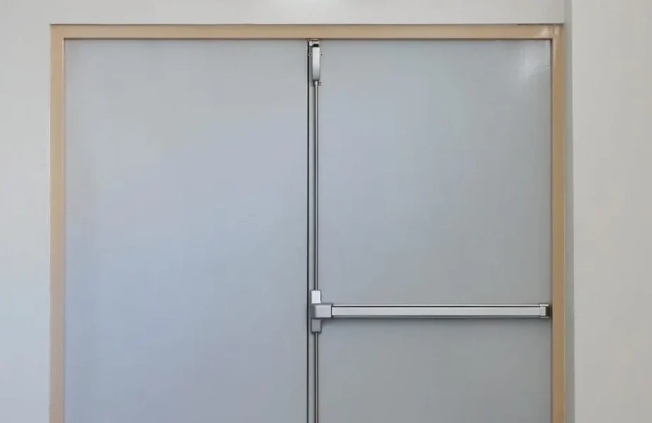 Commercial industrial door installation by AluGlass Solutions in West London