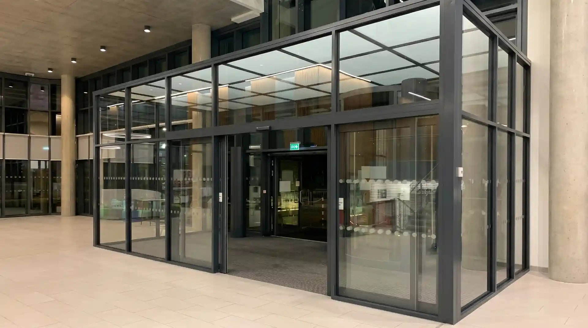 automatic doors aluglass solutions