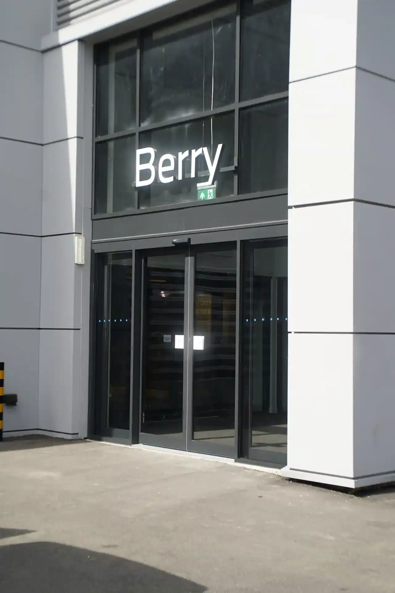 The automatic doors at BMW Berry Showroom following installation and testing